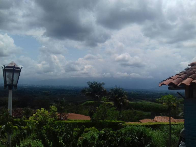 El verde del Quindío desde el mirador del corregimiento de Pueblo Tapao en Montenegro