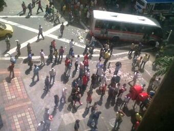 Foto: Twitter de Jhon Tamayo ‏@RumbaTamayo