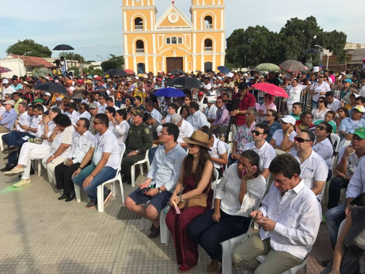 En el evento también participaron algunas delegaciones internacionales, incluido el Alto Comisionado de las Naciones Unidas para los Derechos Humanos.