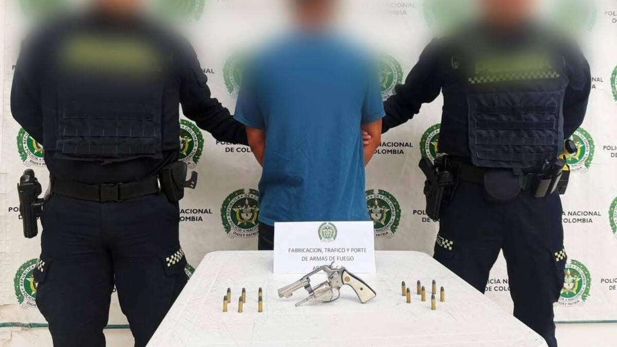 Capturado en Arjona presunto delincuente con varias anotaciones judiciales