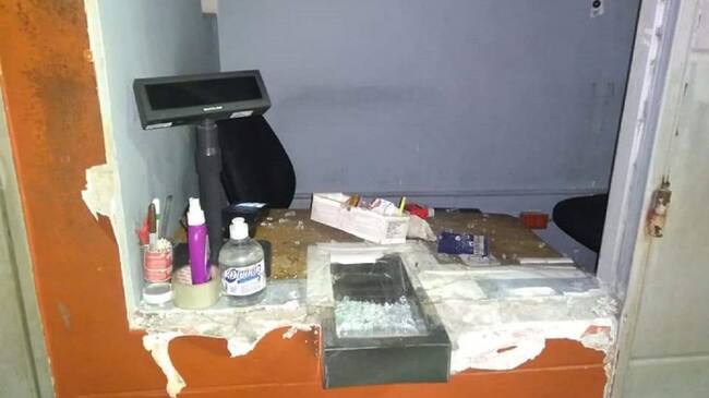 Robos a estaciones de Transcaribe