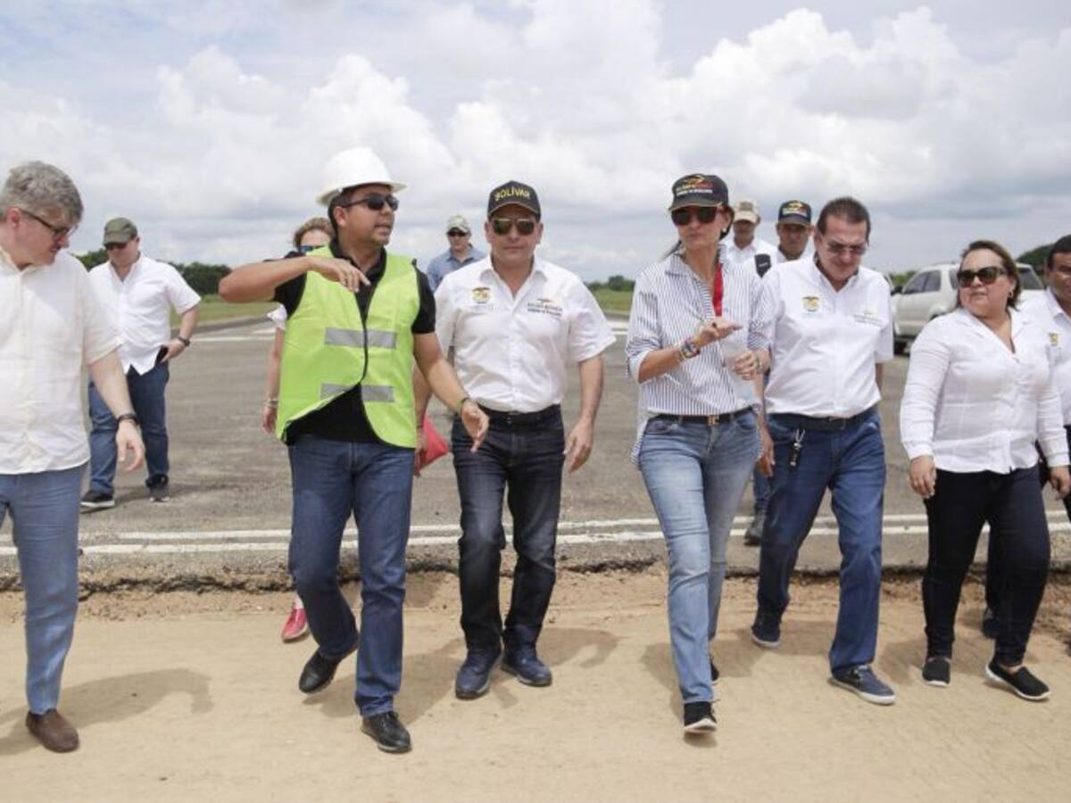 Ampliación del aeropuerto de Mompox estará lista en diciembre