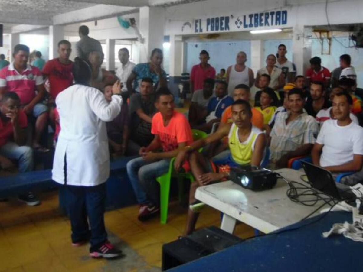 Fundación Procaps realizó jornada de salud en Penitenciaría EL Bosque
