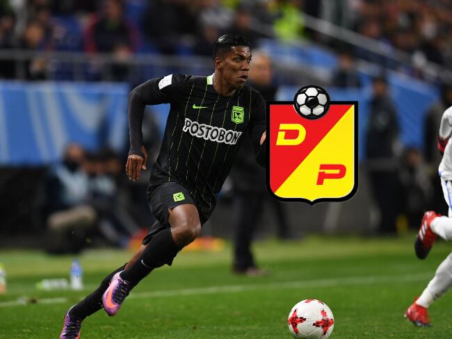 Orlando Berrío en su época como jugador de Nacional / Getty Images.