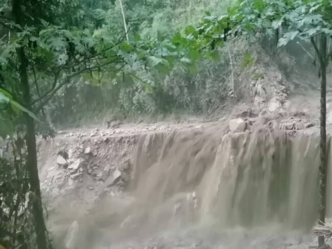 Cerrada la carretera Bucaramanga 