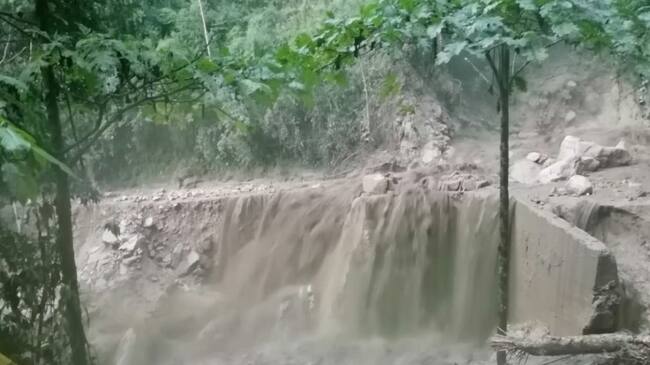 Cerrada la carretera Bucaramanga