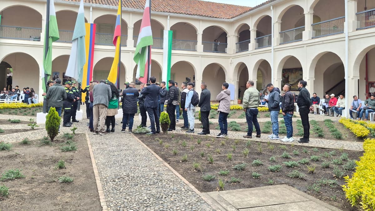 104 hombres y 24 mujeres en Tunja, se comprometieron en el pacto de la no agresión