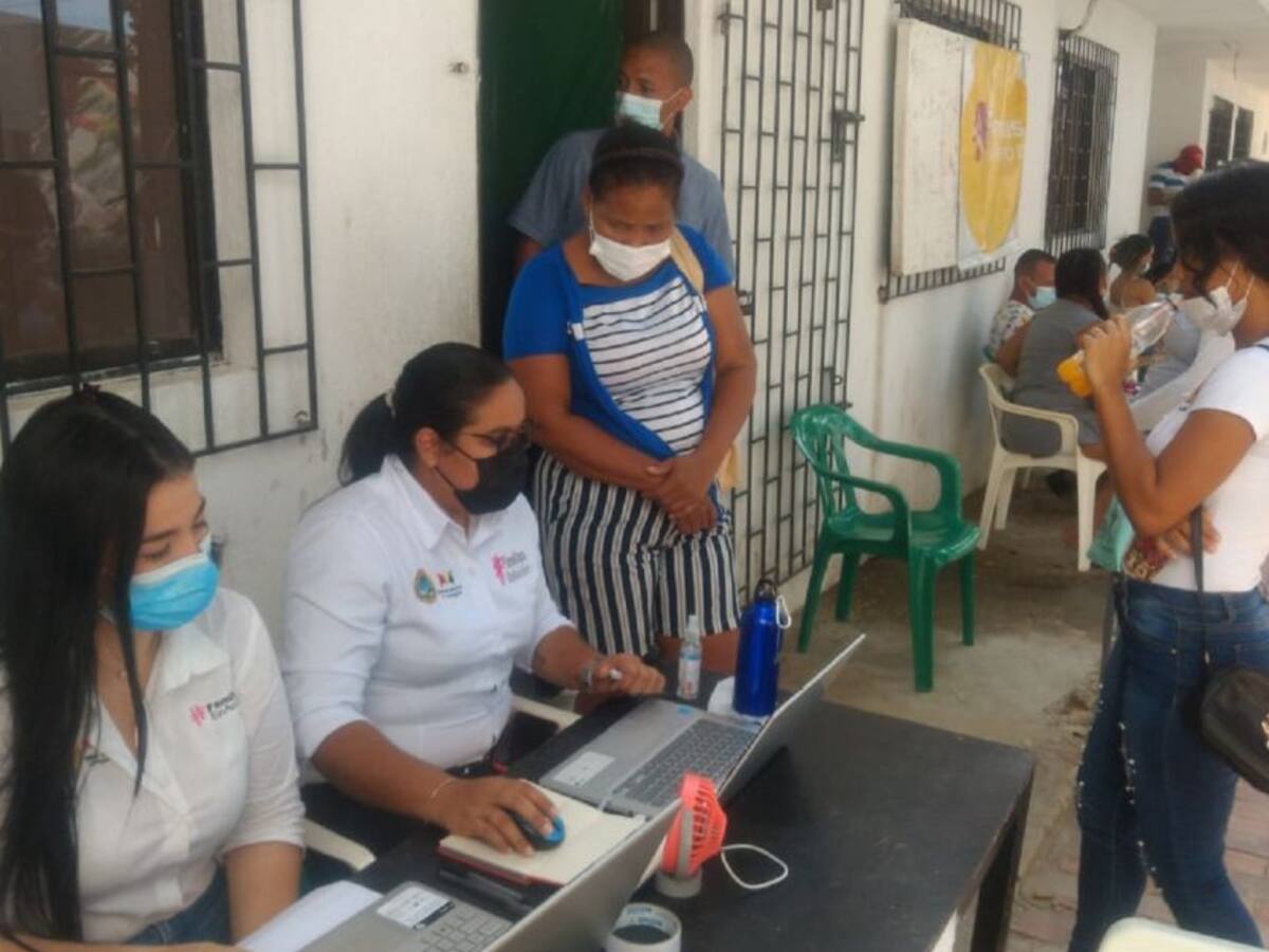 Familias en Acción realizó jornada especial de servicios en El Pozón