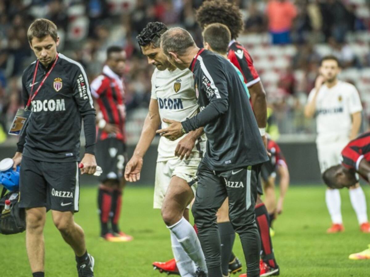 Falcao pasará la noche en el hospital tras sufrir una conmoción cerebral