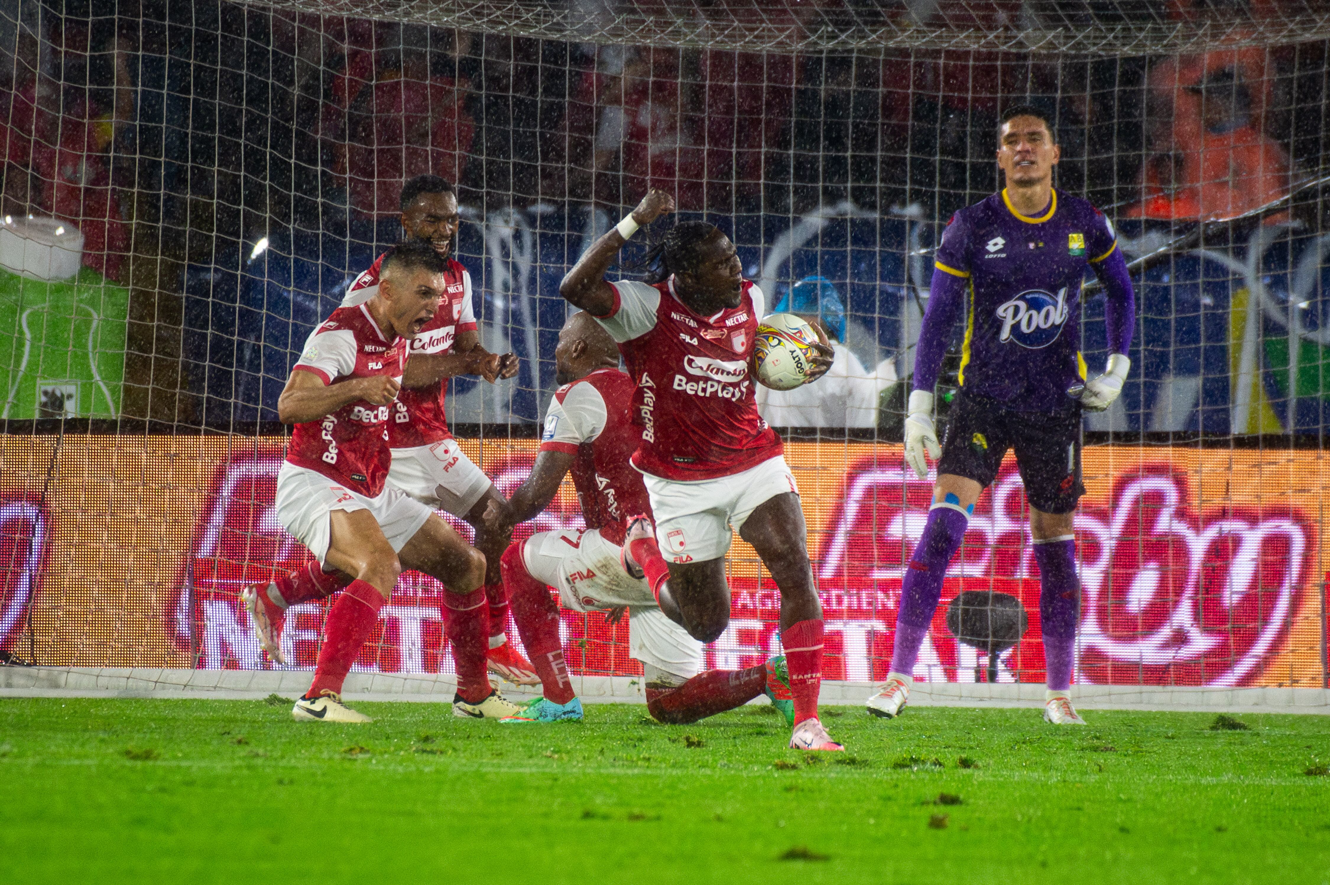 Independiente Santa Fe. (Photo by: Sebastian Barros/Long Visual Press/Universal Images Group via Getty Images)