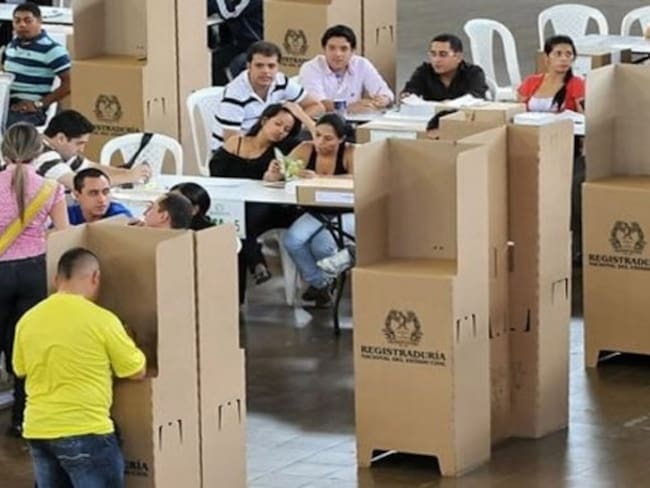 El simulacro de preconteo electoral se realizó el 7 de febrero en el Huila con supervisión de auditores acreditados por el CNE en Neiva y Pitalito. Foto tomada de redes.