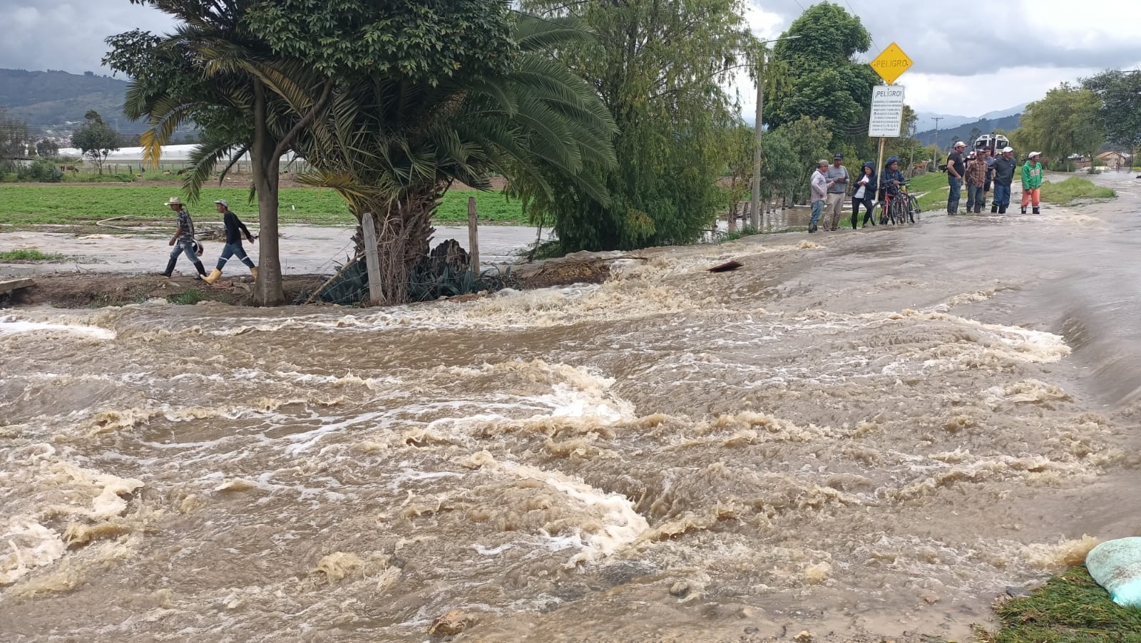 Ola invernal en Tibasosa / Caracol Radio