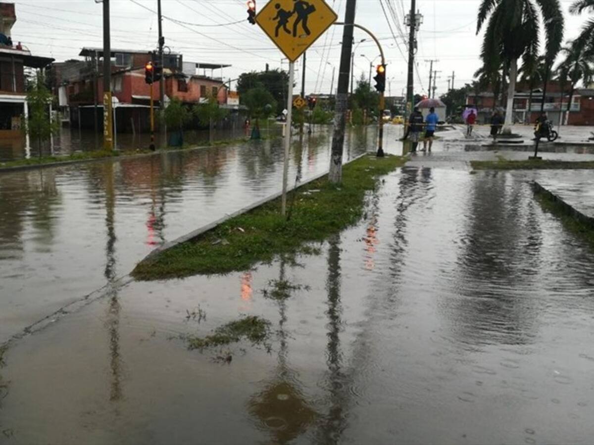 Emergencias e inundaciones en Cali por fuertes lluvias