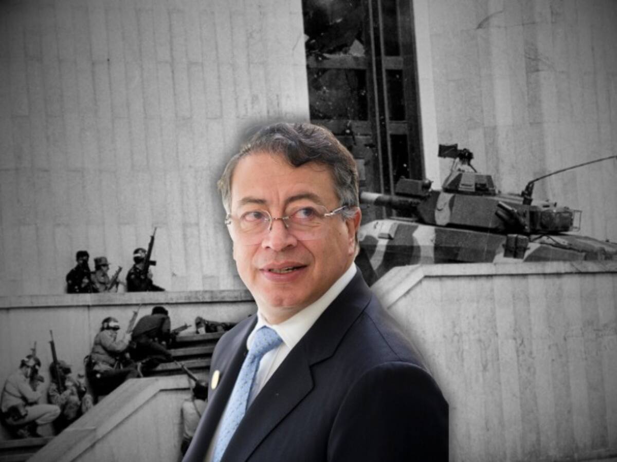 Gustavo Petro: De “torpeza” a “genialidad”, la cambiante visión sobre la toma del Palacio de Justicia