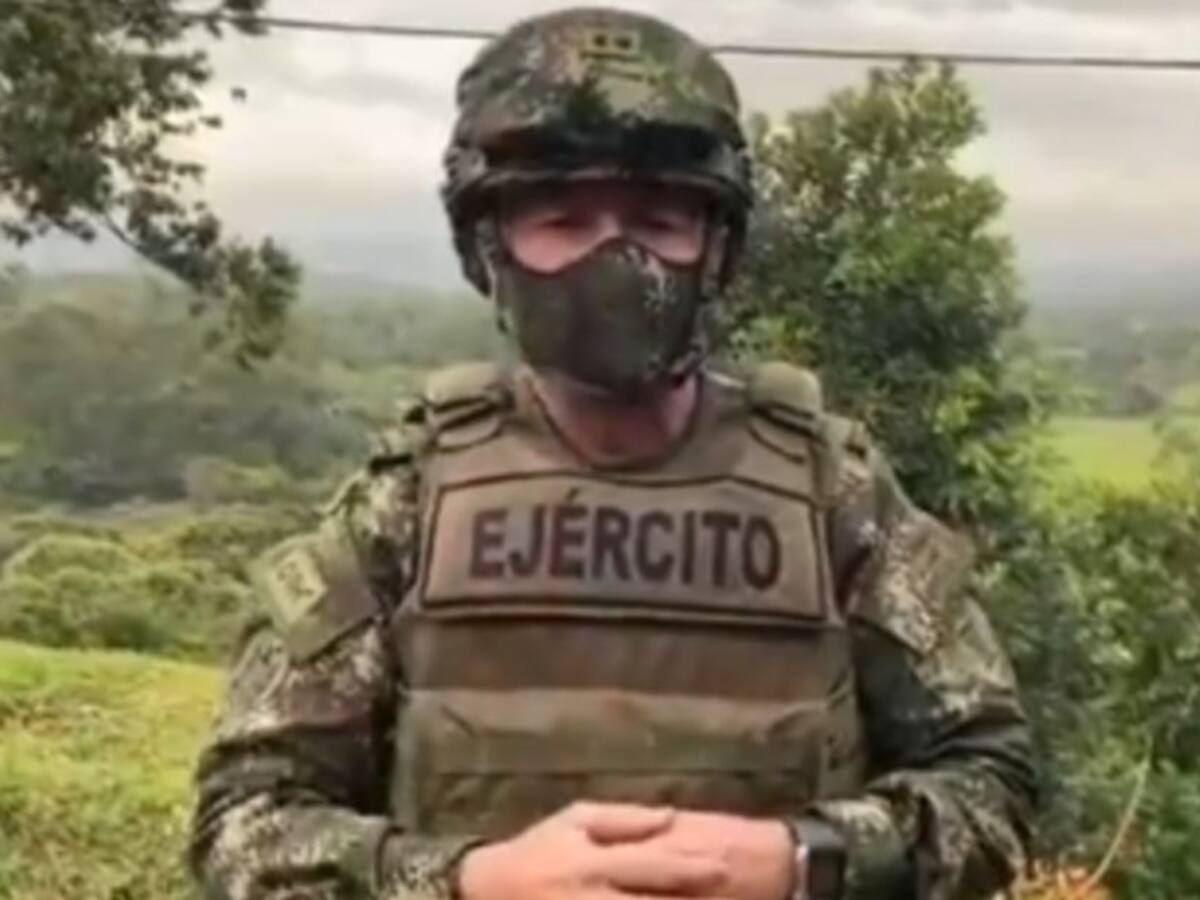 Ejército no disparó contra comunidades indígenas en Cauca: General Mayorga