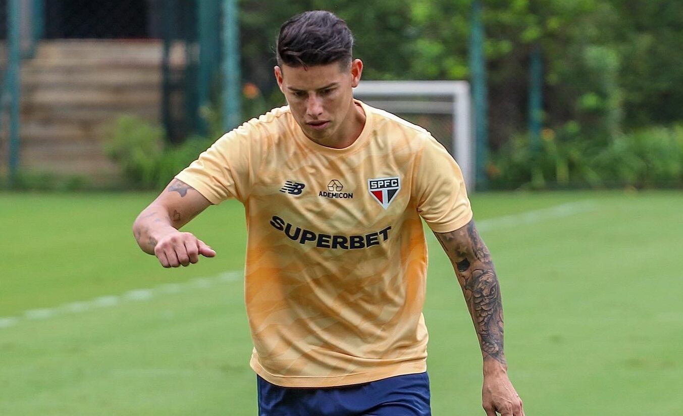 James Rodríguez / @SaoPauloFC