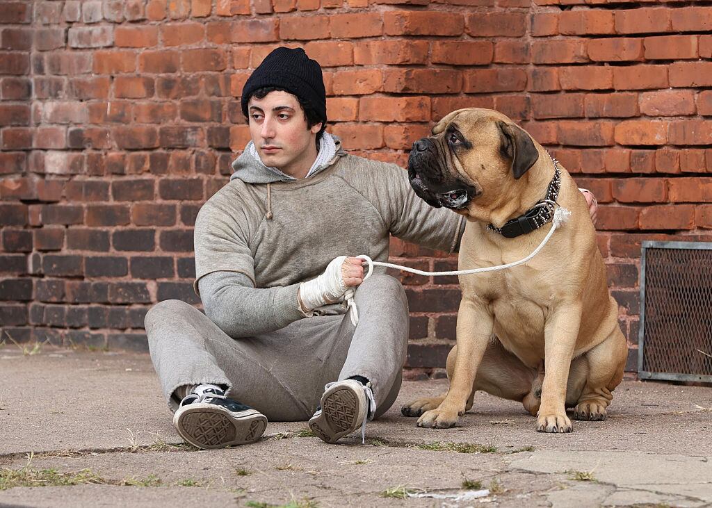 Anthony Ippolito quien interpreta a Stallone en "I Play Rocky". Foto: Getty