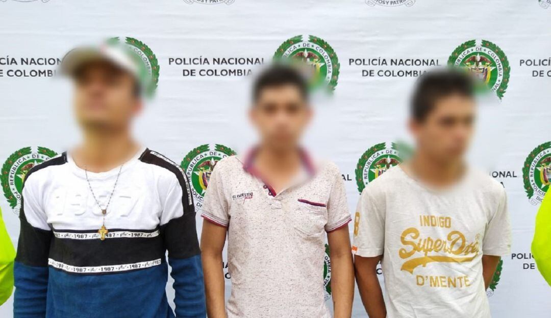 Capturados en Manizales