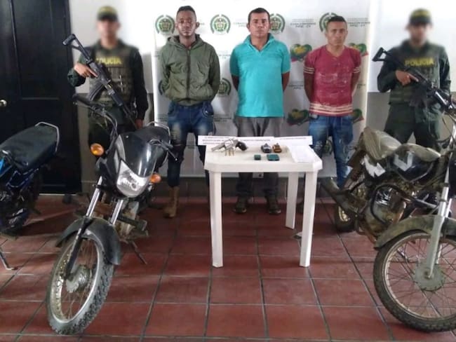 En Achí, sur de Bolívar, capturan a tres integrantes del Clan del Golfo