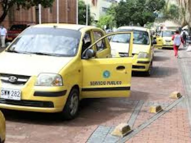 El gremio de taxistas de Neiva se ha visto gravemente afectado por el paro arrocero. Foto Redes Sociales Relacionada.