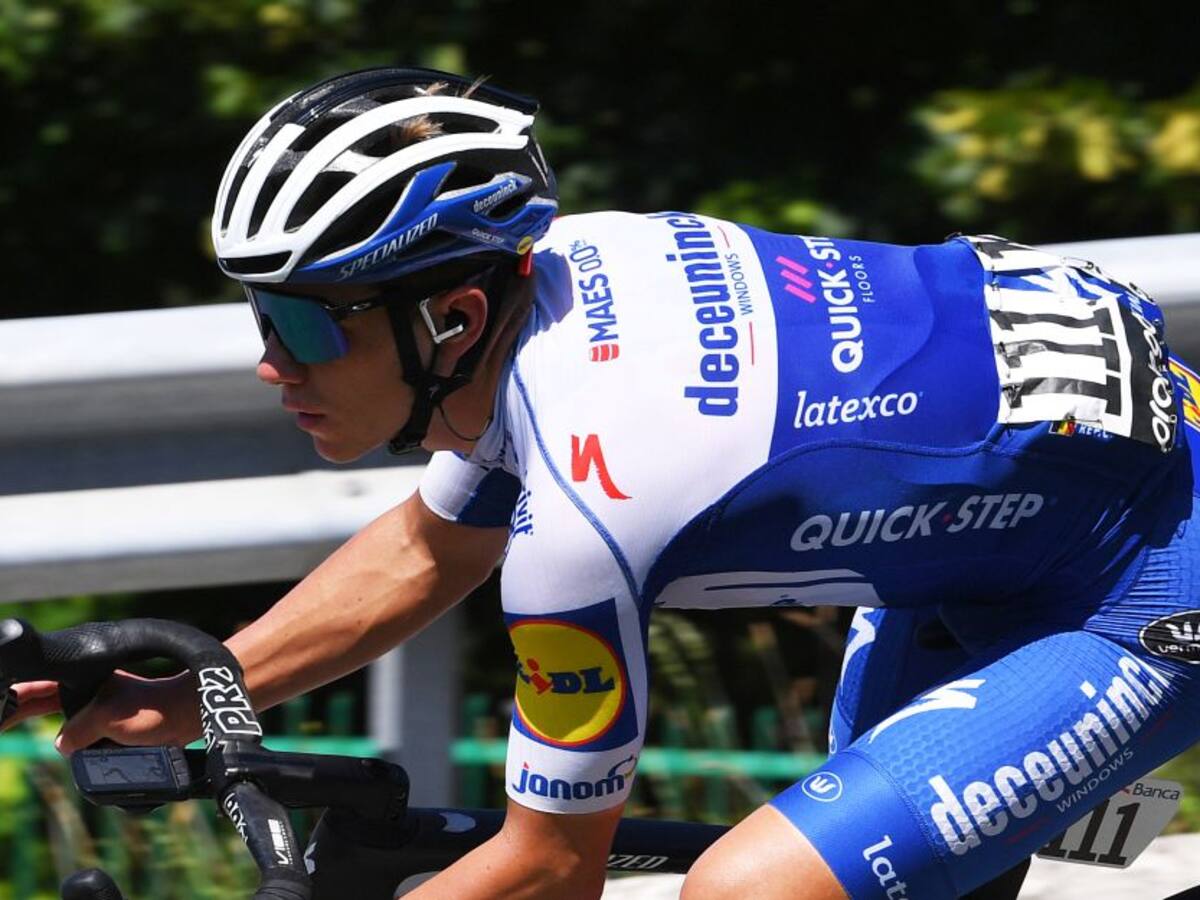 Evenepoel regresa al ciclismo en el Giro de Italia tras su grave caída