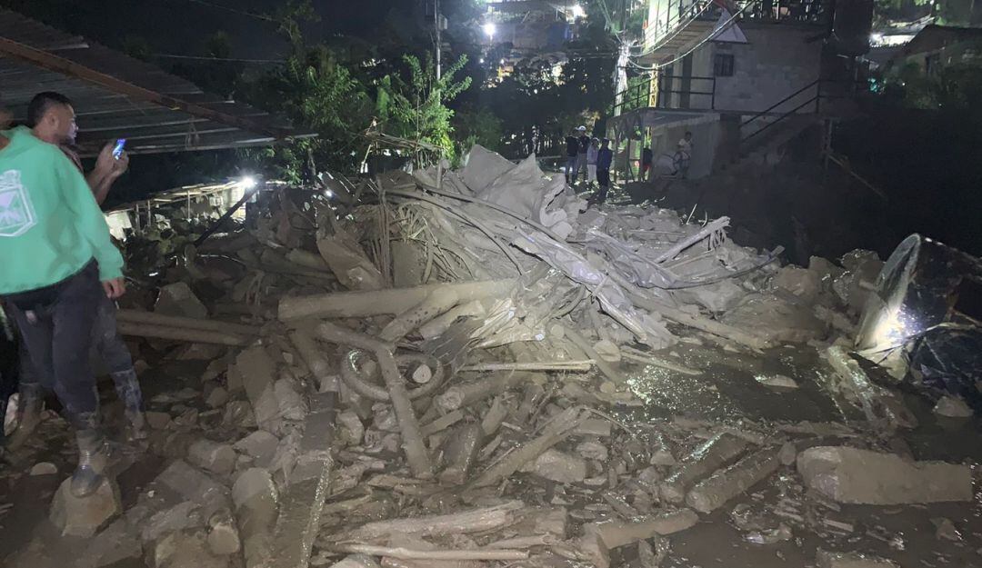 Afectaciones por lluvias en Caldas