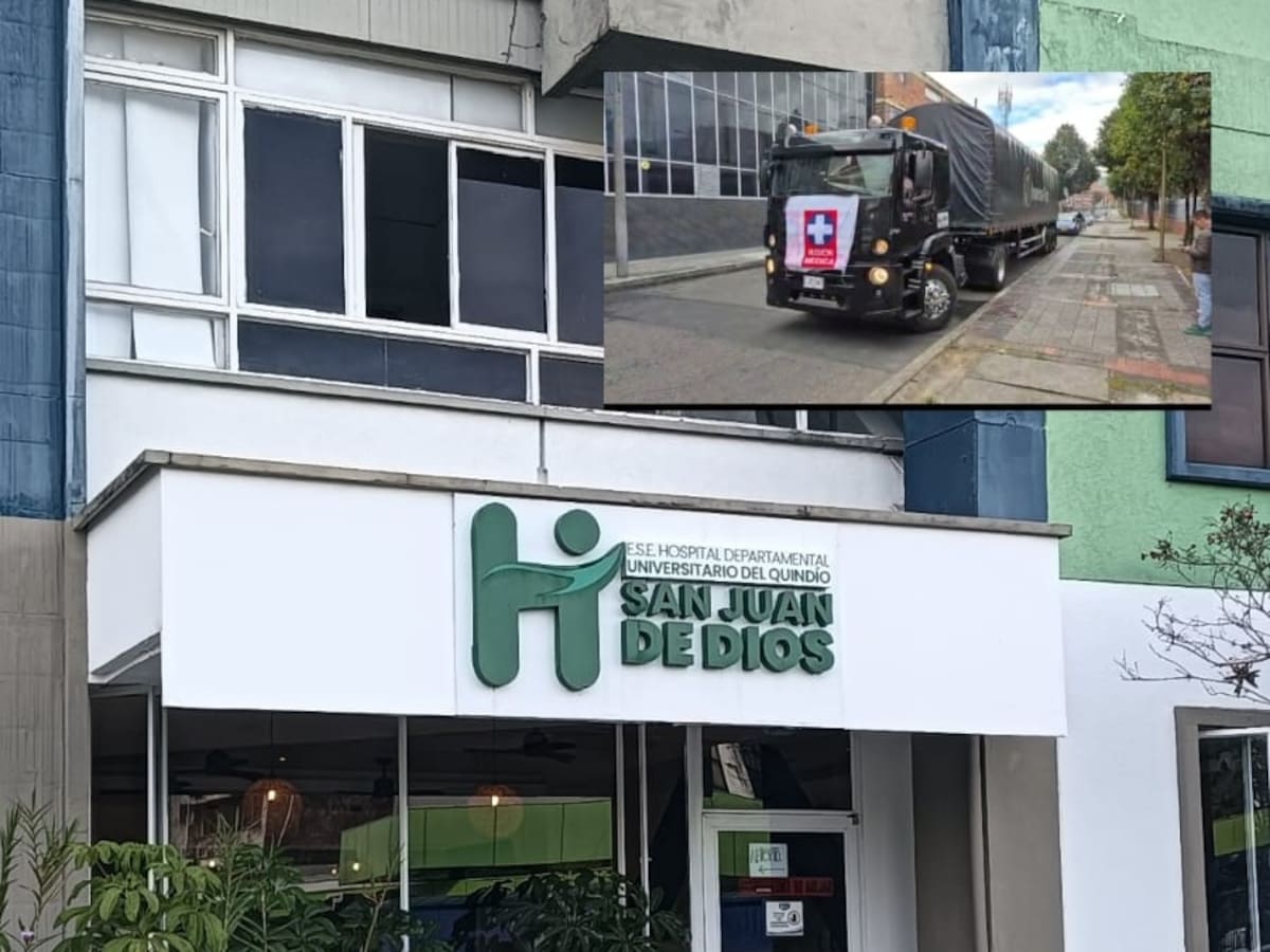 Hospital de campaña llegará al hospital San Juan de Dios de Armenia proveniente de Bogotá