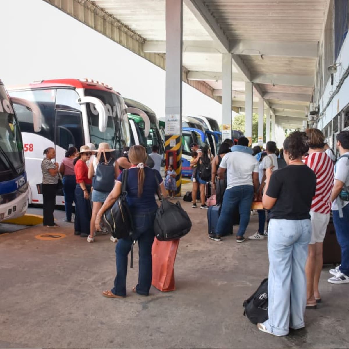 Terminal de Transporte de Santa Marta movilizó 56 mil pasajeros durante el puente festivo
