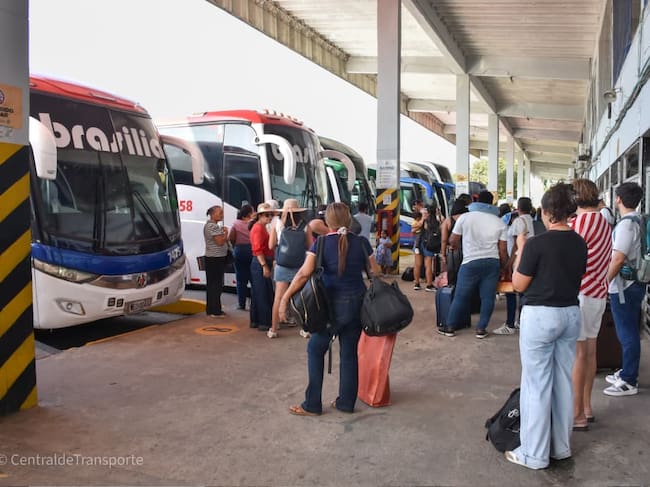 Terminal de Transporte de Santa Marta movilizó 56 mil pasajeros durante el puente festivo/ Gobernación del Magdalena.