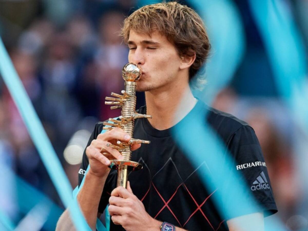 Zverev se coronó campeón del Masters 1000 de Madrid por primera vez