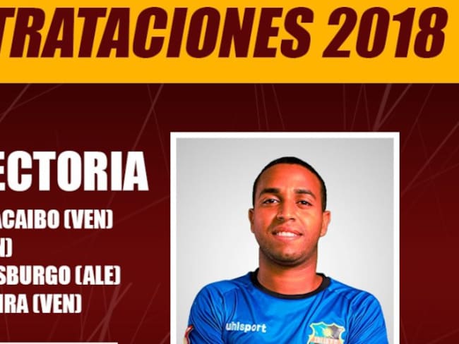 Tolima confirmó su tercer refuerzo para el 2018