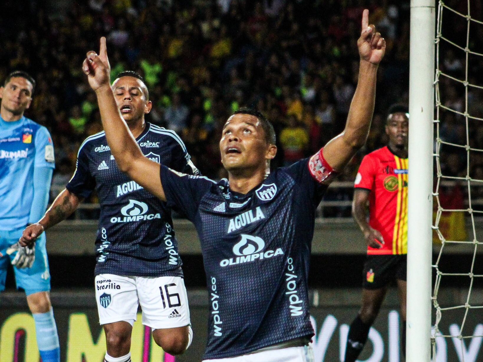 Carlos Bacca, delantero del Junior / Twitter: @JuniorClubSA.