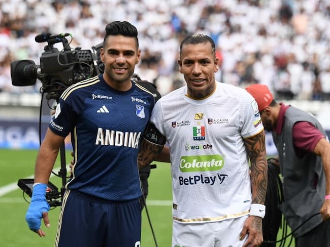 Falcao y Dayro Moreno / Colprensa