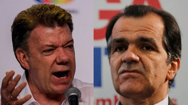 Fiscalía concluye que sí entró plata de Odebrecht a la campañas de Santos y Zuluaga. Foto: Colprensa.
