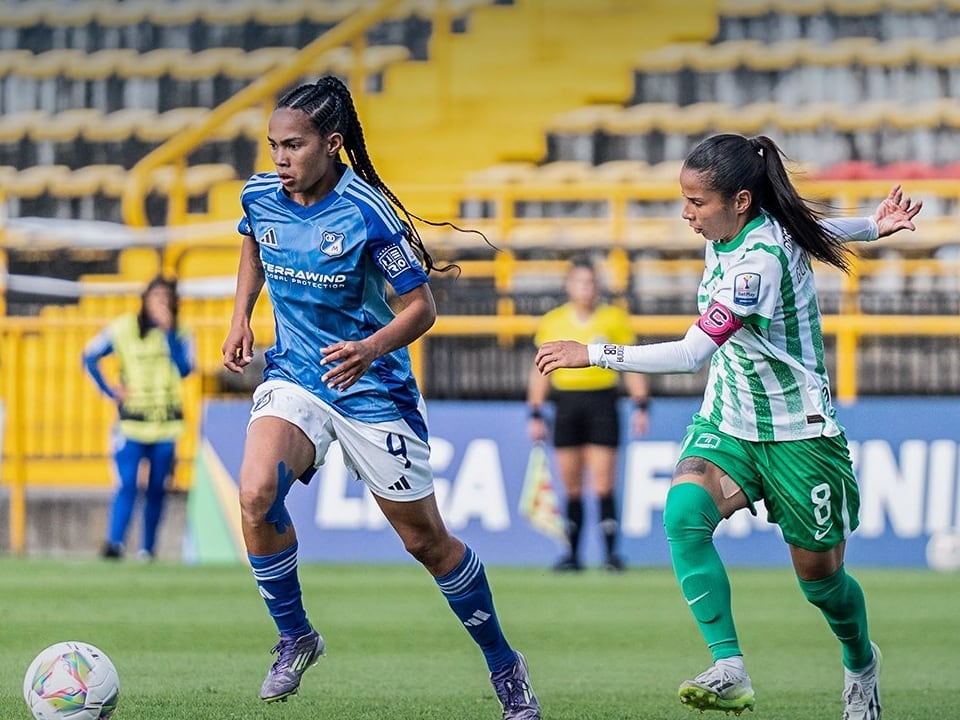 Millonarios vs. Atlético Nacional  / @MillosFcFem