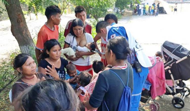 Comunidad indígena venezolana yukpa.