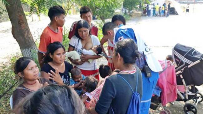 Comunidad indígena venezolana yukpa.