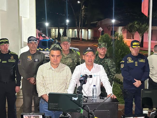 En el Caquetá, el ministro de defensa ofrece recompensa por los cabecillas de grupos armados.