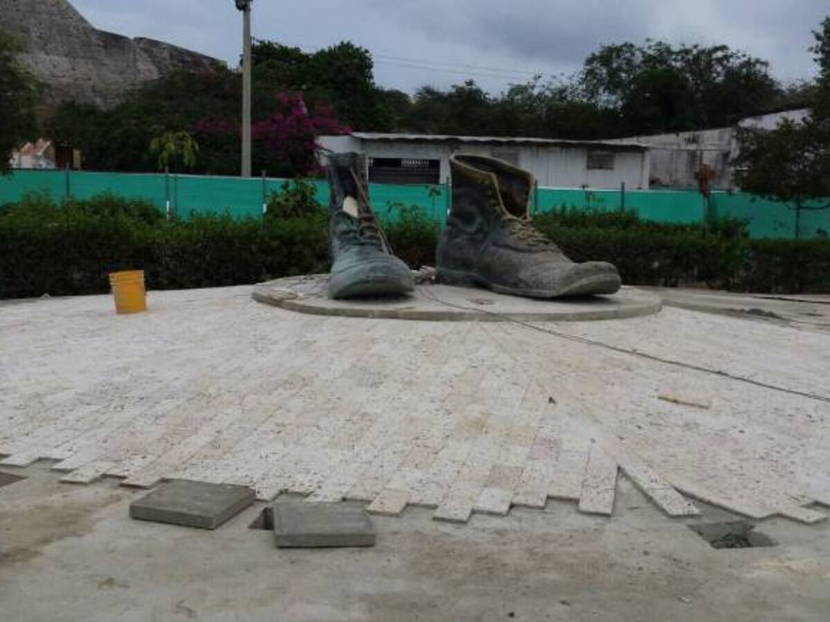Avanzan obras de remodelación en emblemáticos sitios turísticos de Cartagena