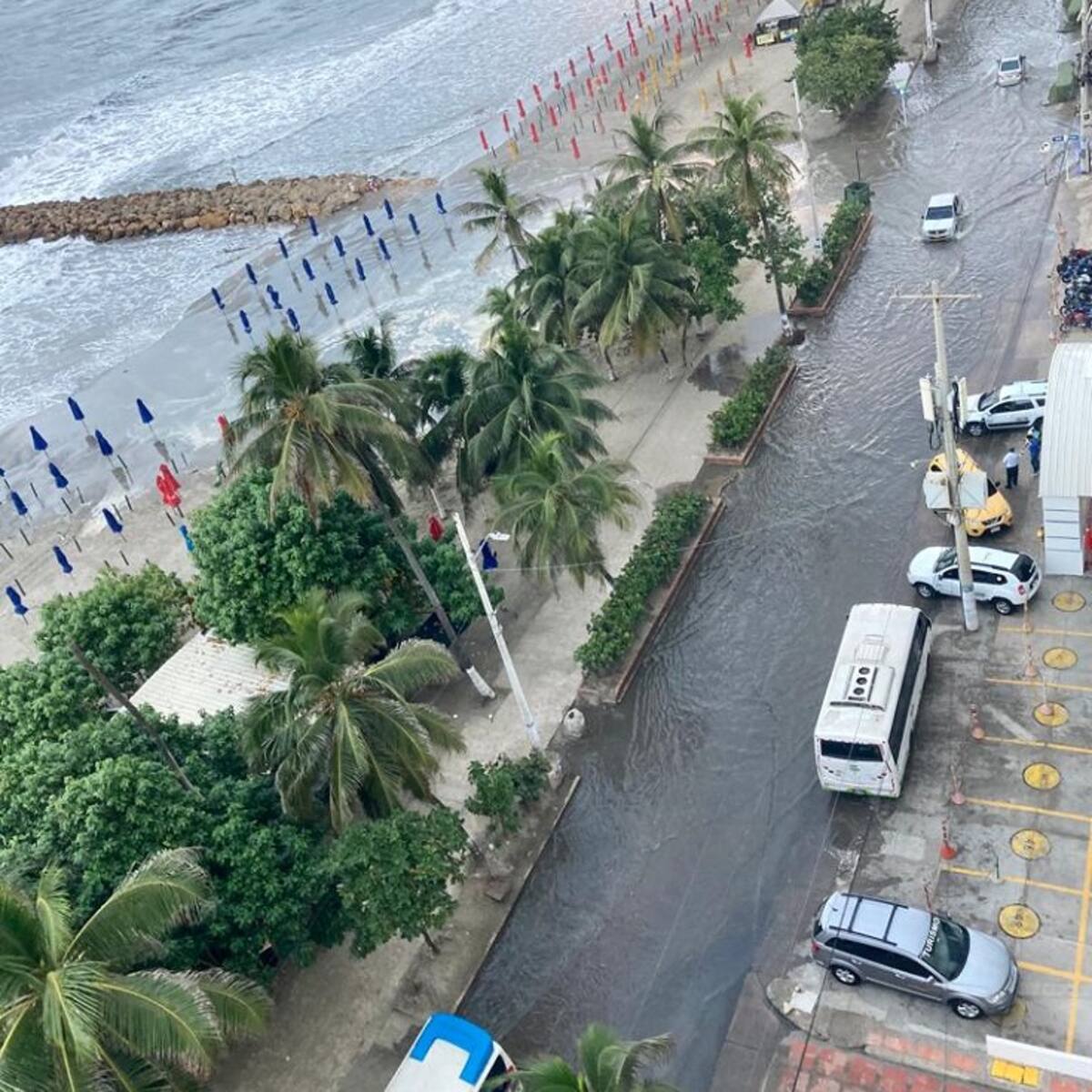 Mar de leva se mantendrá durante las próximas 48 horas en Cartagena: Dimar