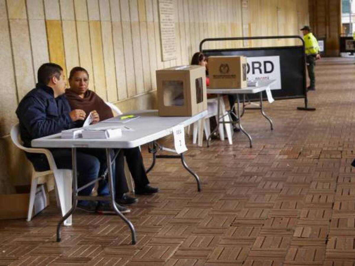 Parte de tranquilidad entrega el Distrito por la jornada electoral en Bogotá