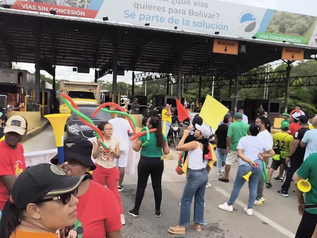 Concesión Autopistas del Caribe rechaza el hostigamiento en el peaje Turbaco