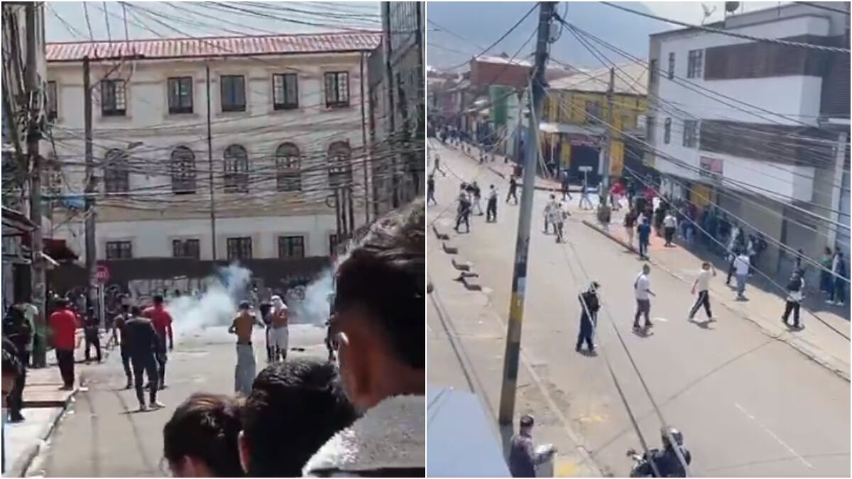 Disturbios en San Andresito