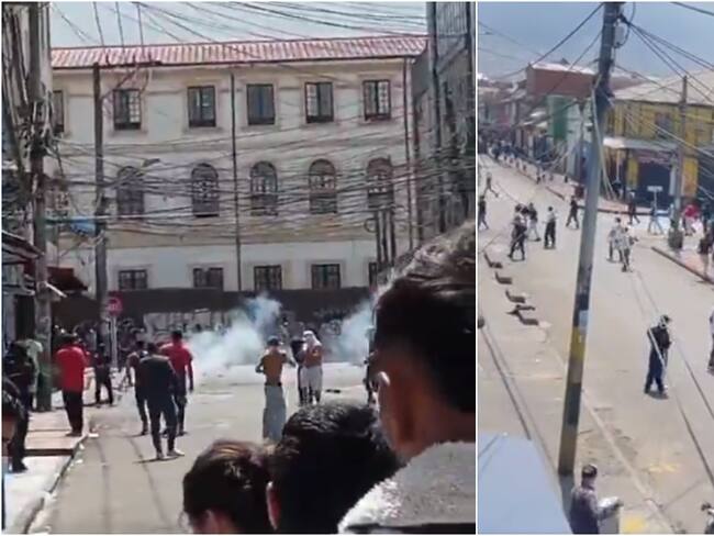 Disturbios en San Andresito