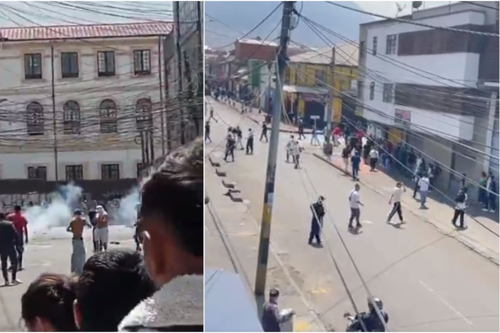 Tras disturbios en San Andresito, se retoman actividades comerciales