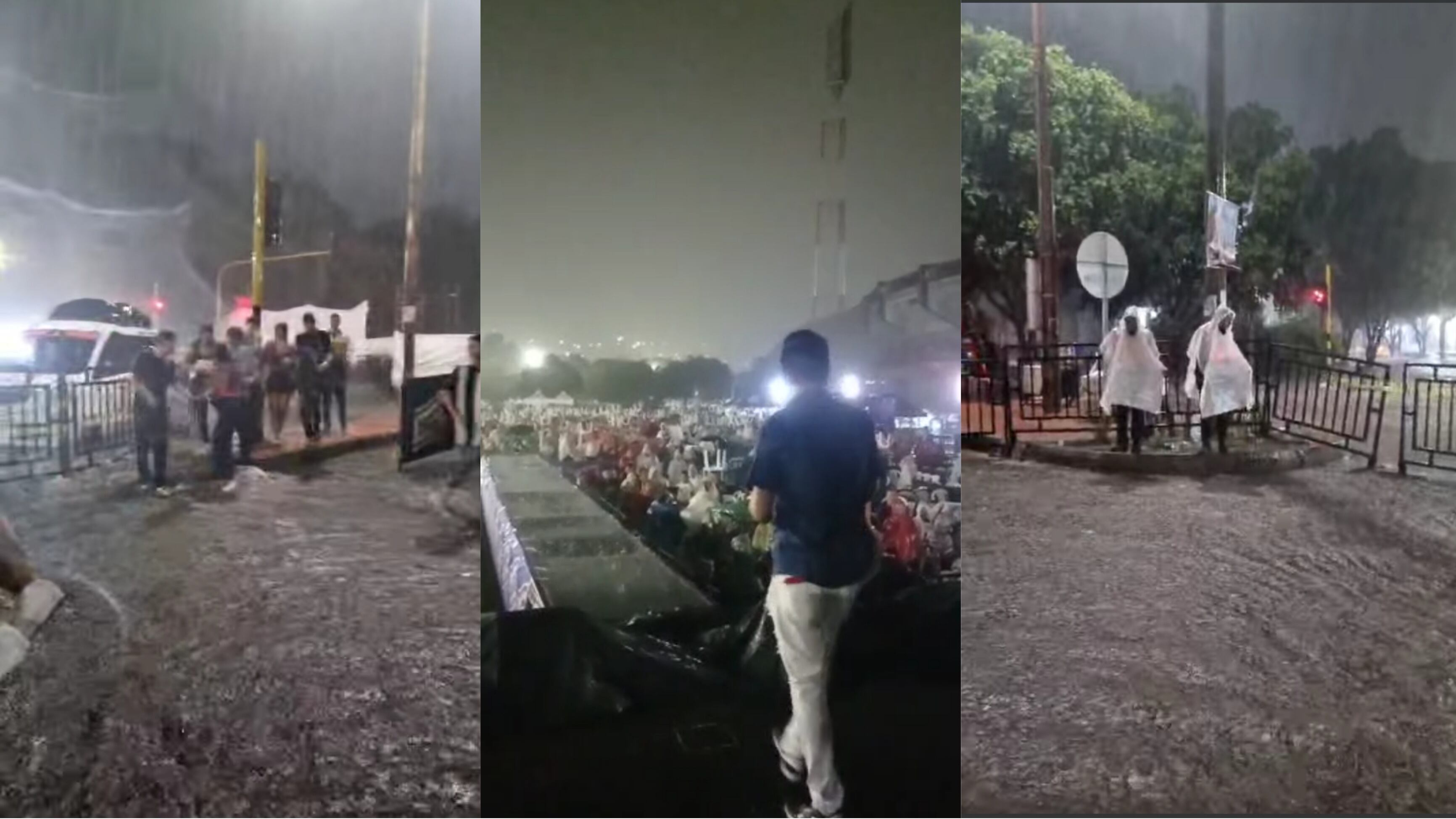 Cancelado concierto en Cúcuta por lluvias. Fotos Cortesías