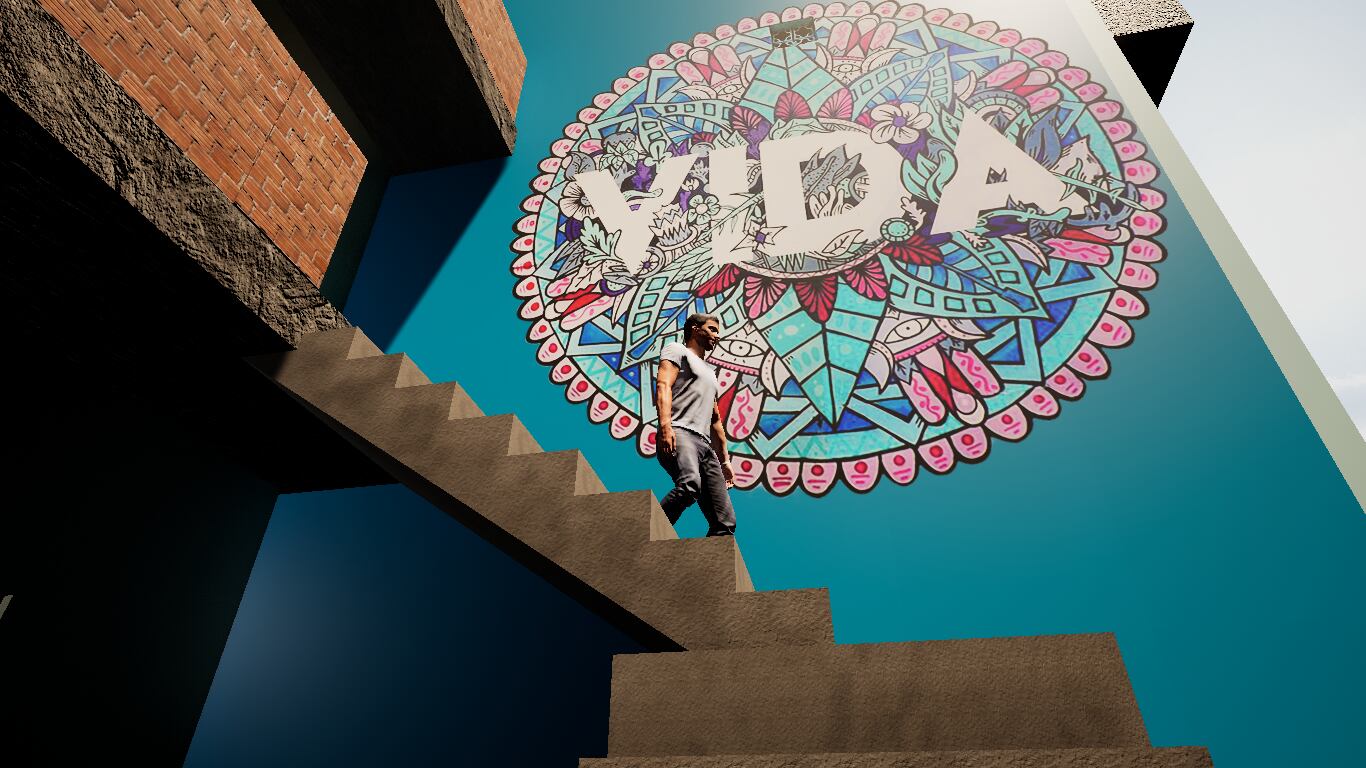 Metaverso Comuna 13 en Medellín. Foto: Cortesía.