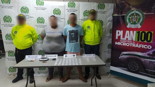 La SIJÍN capturó a alias ‘El Boqui’ y ‘Roy’ en diligencias de allanamiento donde se incautaron dosis de marihuana y cocaína