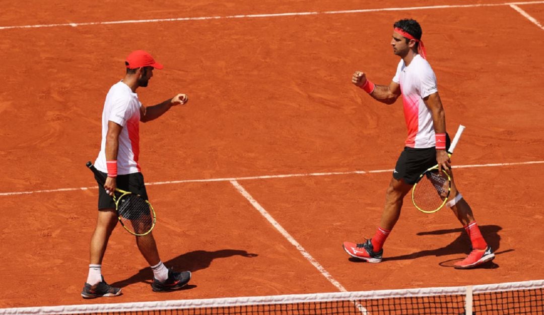 Dupla colombiana Juan Sebastián Cabal y Robert Farah.