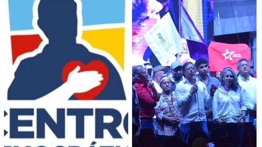 Divisiones en el Centro Democrático y el Pacto Histórico. Foto: Twitter: @CeDemocratico / Colprensa